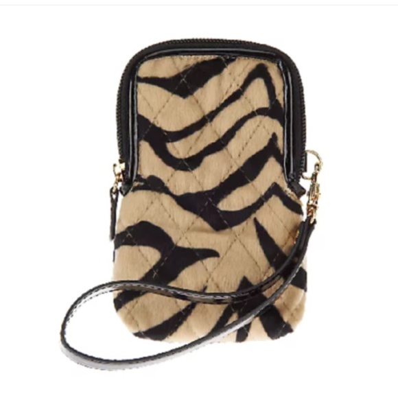 DENNIS BASSO Faux Fur Tablet and Cell Phone Case Zebra Brand New - Picture 4 of 7